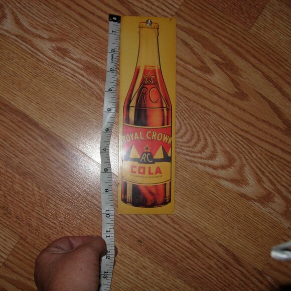 RC Royal Crown Cola Metal Sign 10" - Picture 2 of 3